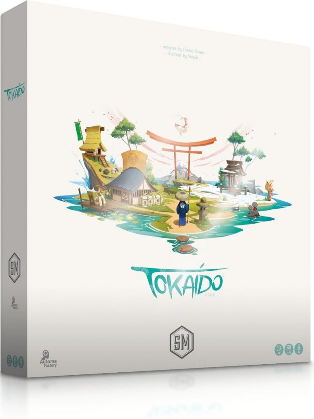 Zen Strategy Board Game - Tokaido Adventure, Relaxing Gameplay, Family Fun